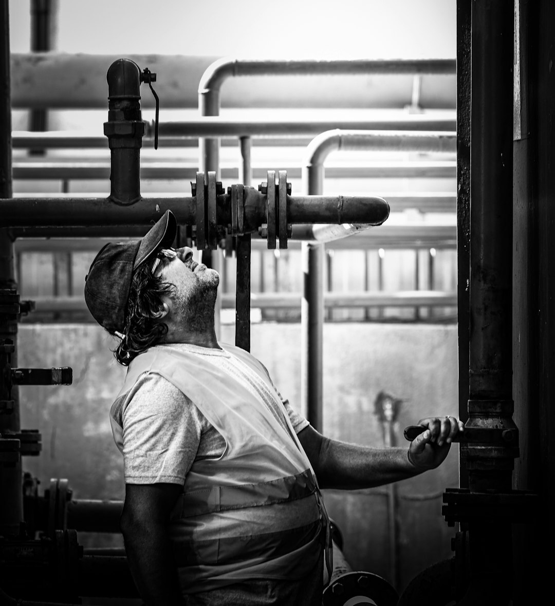 Portrait of a male video signal engineer trainer